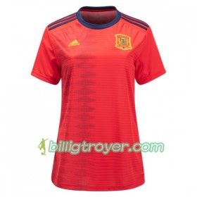 Billige Fotballdrakter Spania Hjemmedraktsett VM - Kvinner 2019 Kortermet